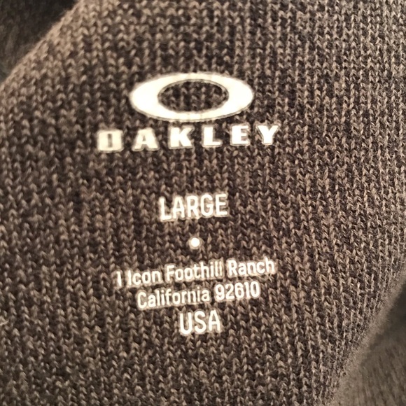 Oakley Radskin Shell Quick Dry Hooded Jacket, Gray, Large - Picture 13 of 15